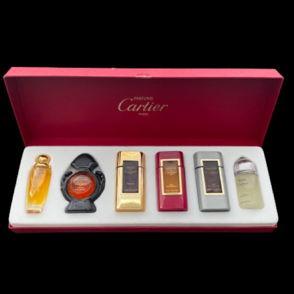 Cartier Parfums Vintage Miniature Set
